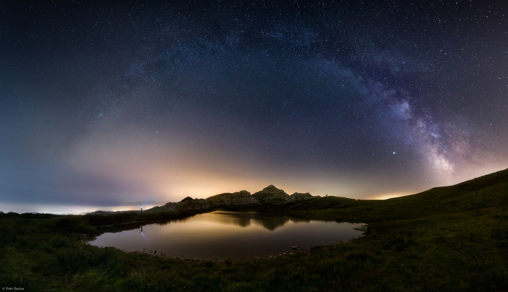 Night in the lagoon von Fran Osuna