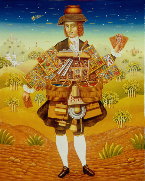 The Card Seller von Frances Broomfield