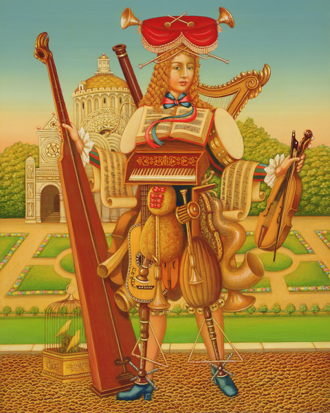 The Musicians Garden von Frances Broomfield