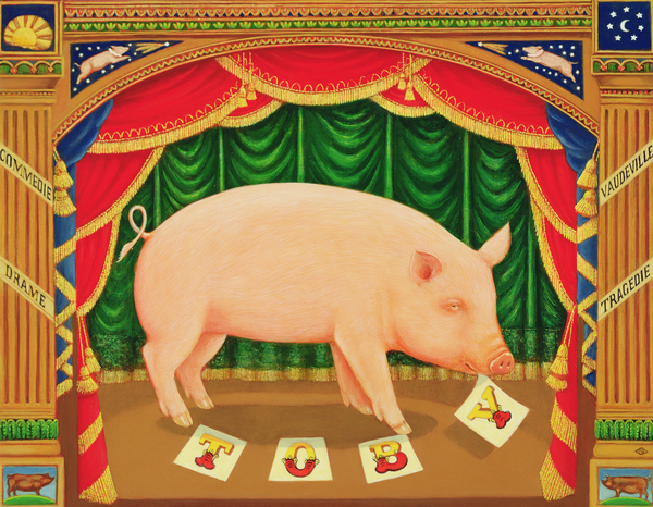 Toby the Learned Pig von Frances Broomfield