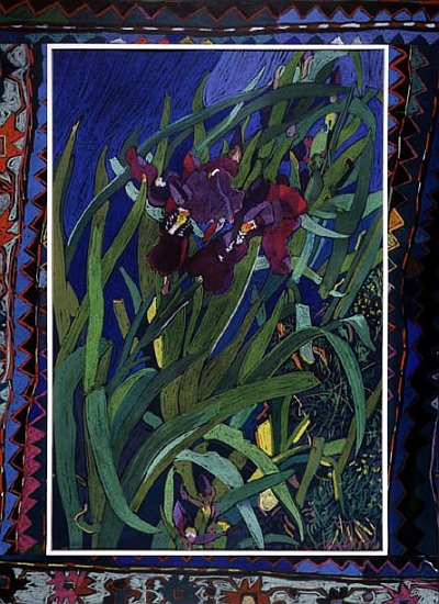 Irises von  Frances  Treanor