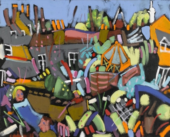 Judy au Jardin von  Frances  Treanor