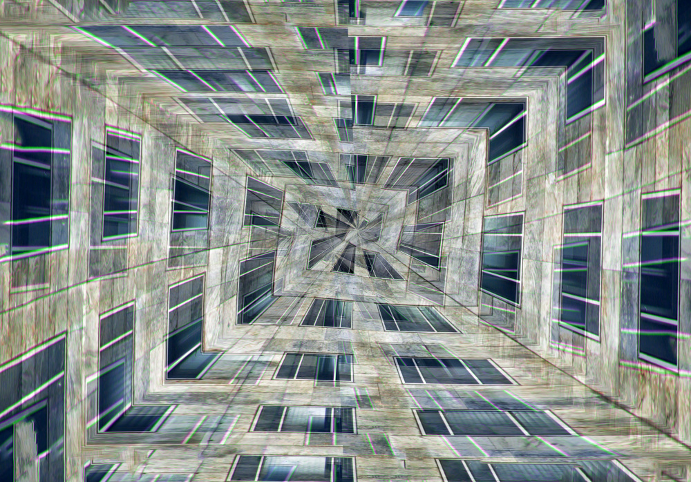 Abstract of a building von Francesca Ferrari