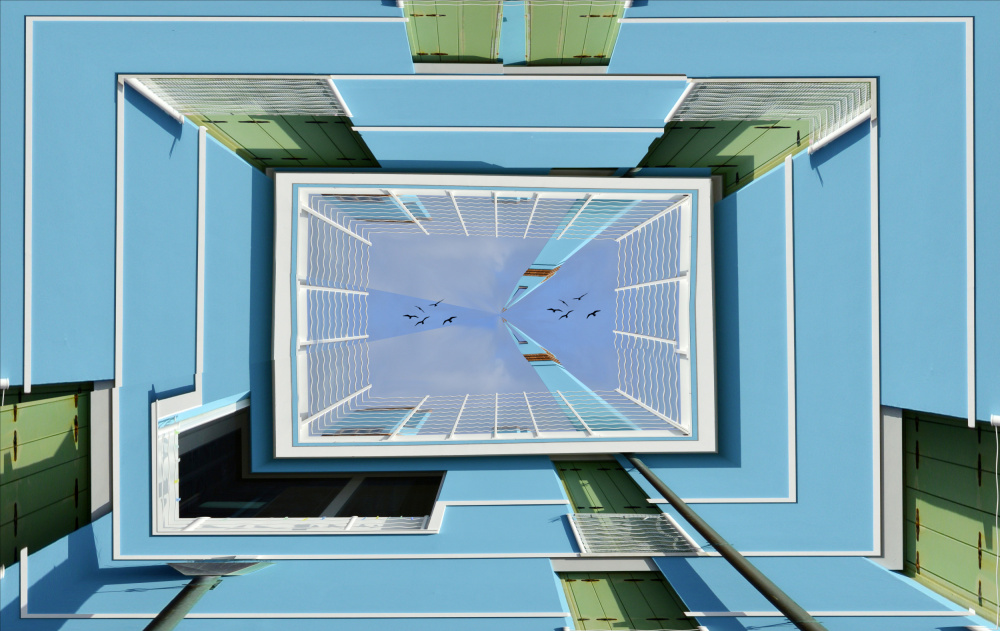 Abstract of a building von Francesca Ferrari