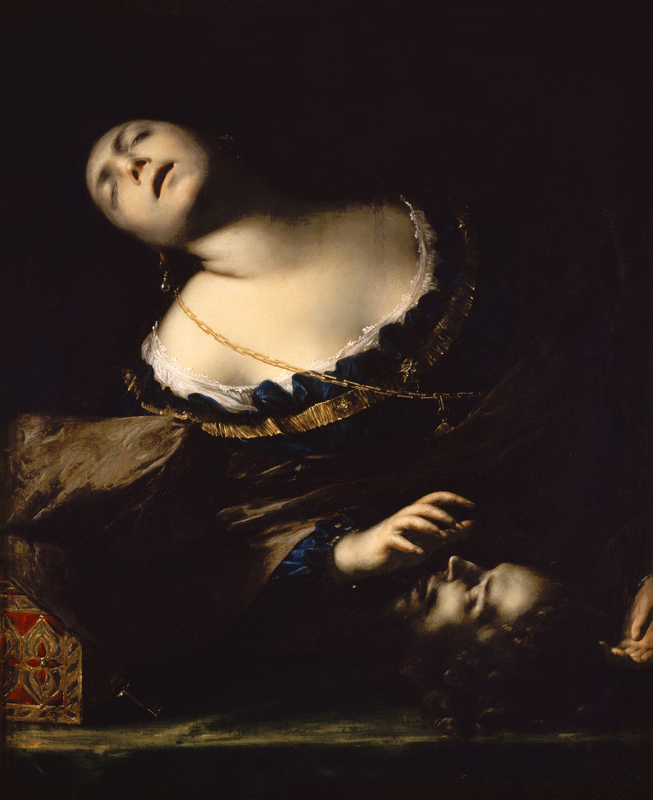 Herodias and the head of St. John the Baptist von Francesco del Cairo