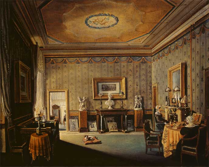 Salon in the Barbierrini House von Francesco Diofebi