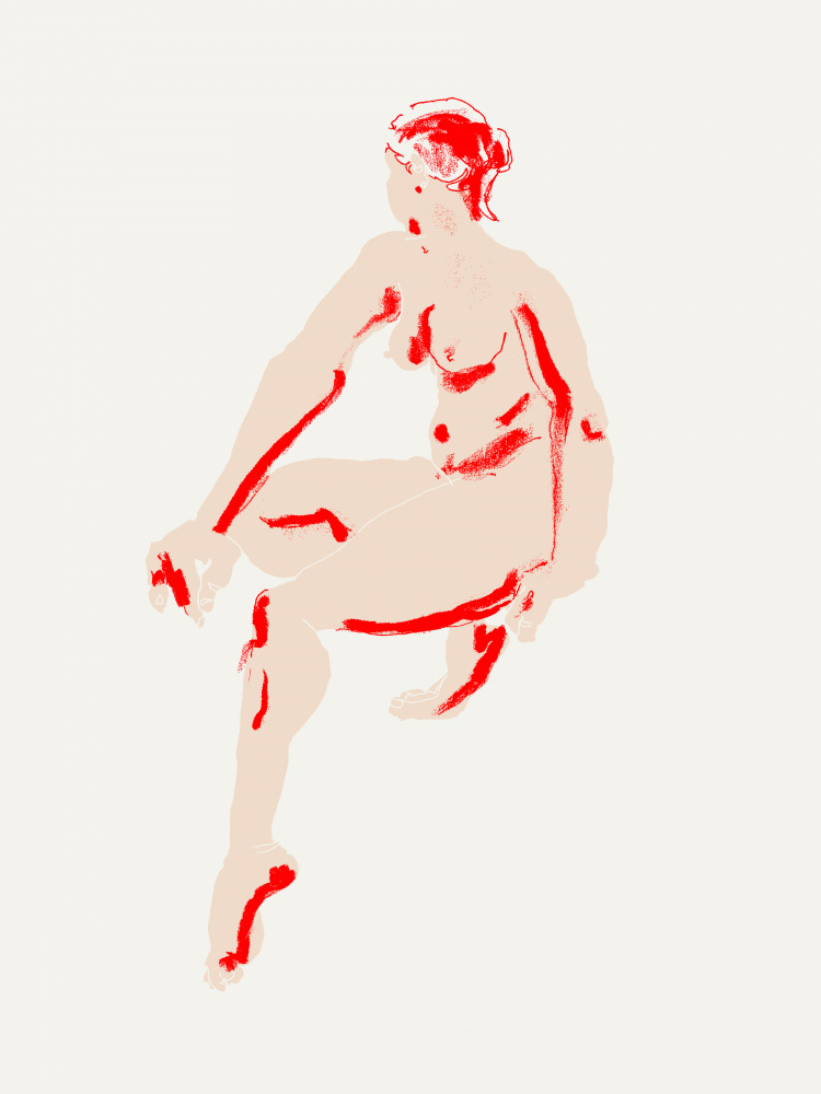 Naked Woman von Francesco Gulina