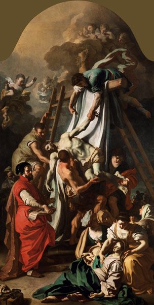 Die Kreuzabnahme von Francesco Solimena