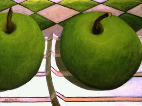 Der grüne Apfel von Francine Stork Trembley