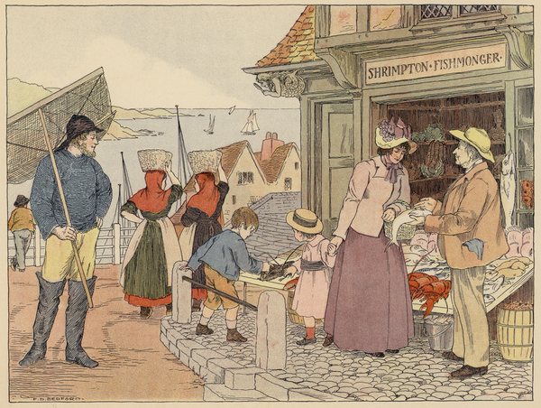 Bedfords Book of Shops: Fishmonger von Francis Donkin Bedford