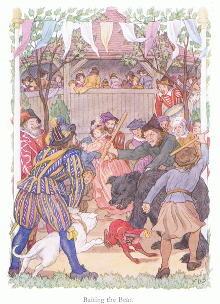 Baiting the bear von Francis Donkin Bedford