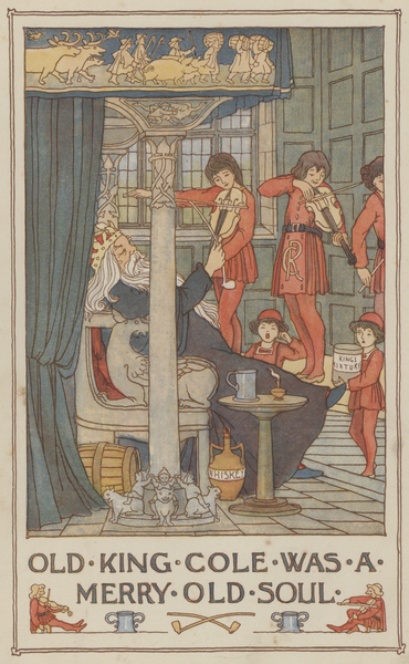 Old King Cole was a merry old soul von Francis Donkin Bedford