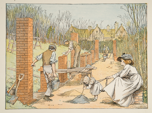 The Builder, from Four and Twenty Toilers von Francis Donkin Bedford