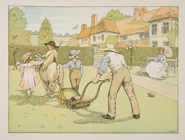 The Gardener, from Four and Twenty Toilers von Francis Donkin Bedford