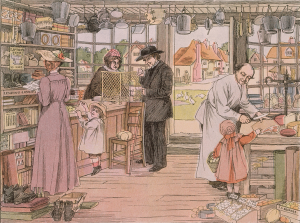 The General Store, from The Book of Shops von Francis Donkin Bedford