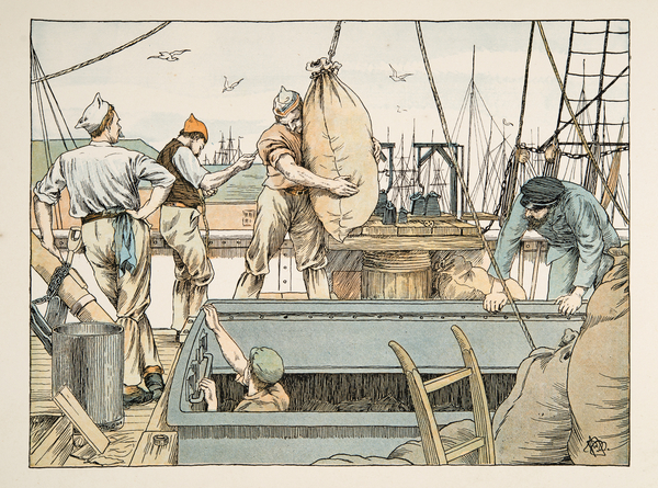 The Stevedore, from Four and Twenty Toilers von Francis Donkin Bedford