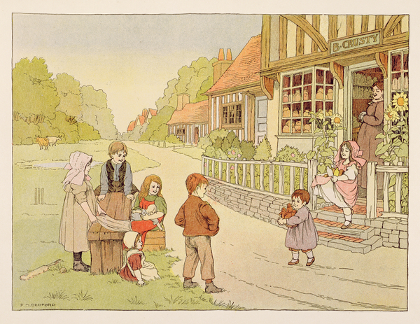 The Bakers Shop, from The Book of Shops von Francis Donkin Bedford