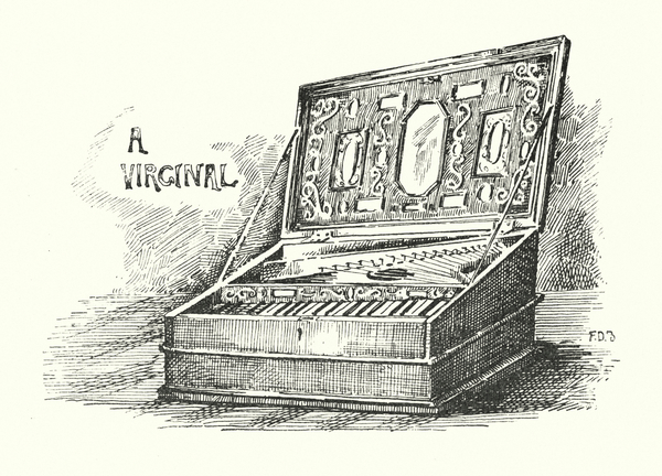A Virginal von Francis Donkin Bedford