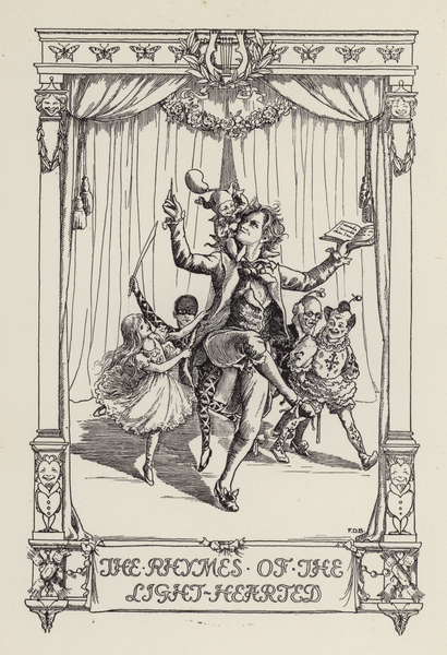 Another Book of Verses for Children: The Rhymes of the Light Hearted von Francis Donkin Bedford