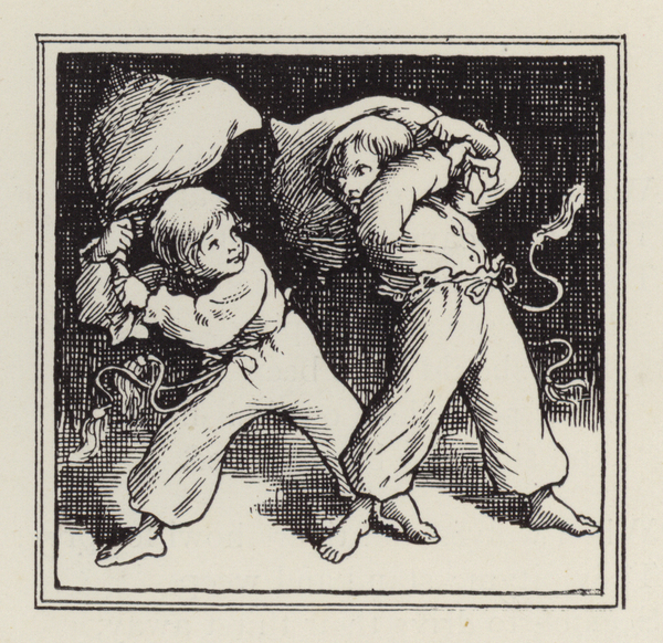 Another Book of Verses for Children: Pillow fight von Francis Donkin Bedford