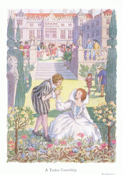 A Tudor courtship von Francis Donkin Bedford