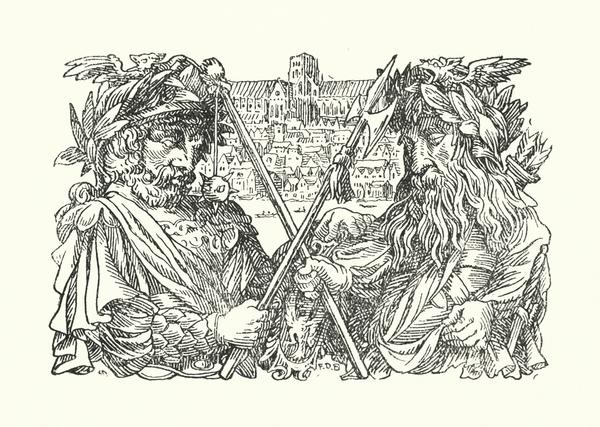 Merrie England: Old London von Francis Donkin Bedford