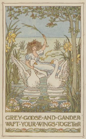 Grey goose and gander waft your wings together