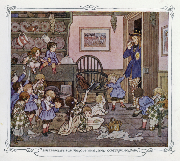 Illustration for The Magic Fishbone by Charles Dickens von Francis Donkin Bedford