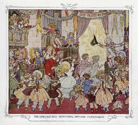 Illustration for The Magic Fishbone by Charles Dickens