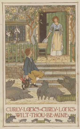 Curly locks, curly locks, wilt thou be mine