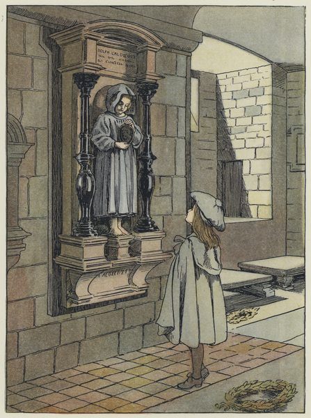 London: The Caldecott Memorial, St Pauls Crypt von Francis Donkin Bedford