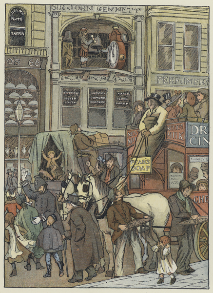 London: In Cheapside von Francis Donkin Bedford