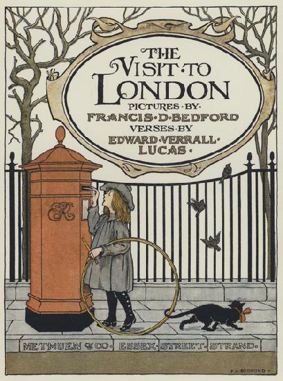 Title-page illustration for The Visit to London