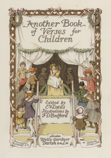 Title-page illustration for Another Book of Verses von Francis Donkin Bedford