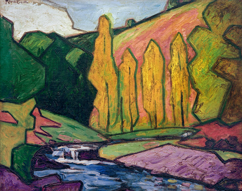 Banls of the River Creuse von Francis Picabia