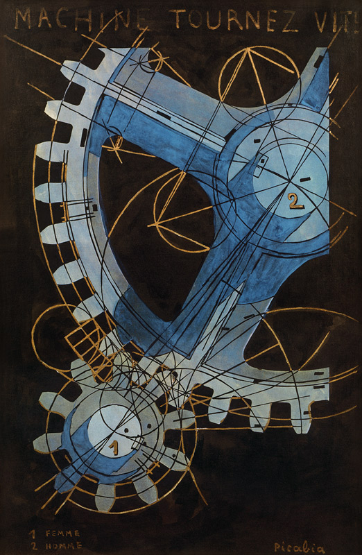 Machine, Tournez Vite von Francis Picabia