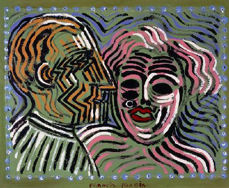 Couple au Profile de Marcel Duchamp, 1924-1927