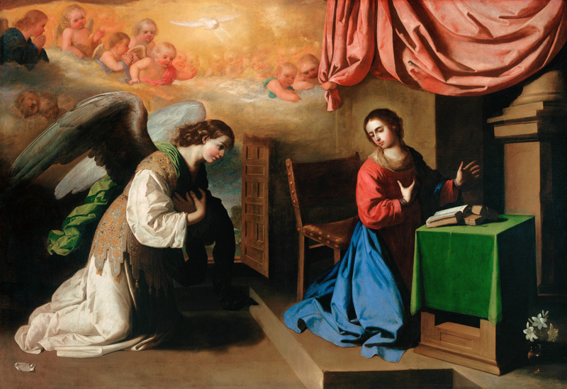 Die Verkündigung von Francisco de Zurbarán (y Salazar)