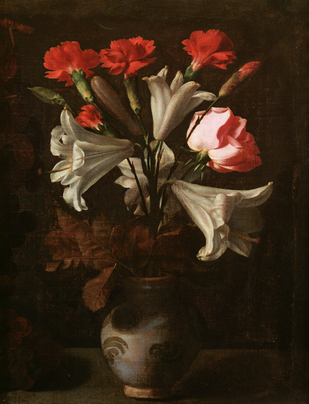 Flowers von Francisco de Zurbarán (y Salazar)