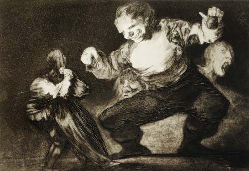 Disparate de bobo von Francisco José de Goya