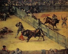Scene at a Bullfight: The Divided Ring