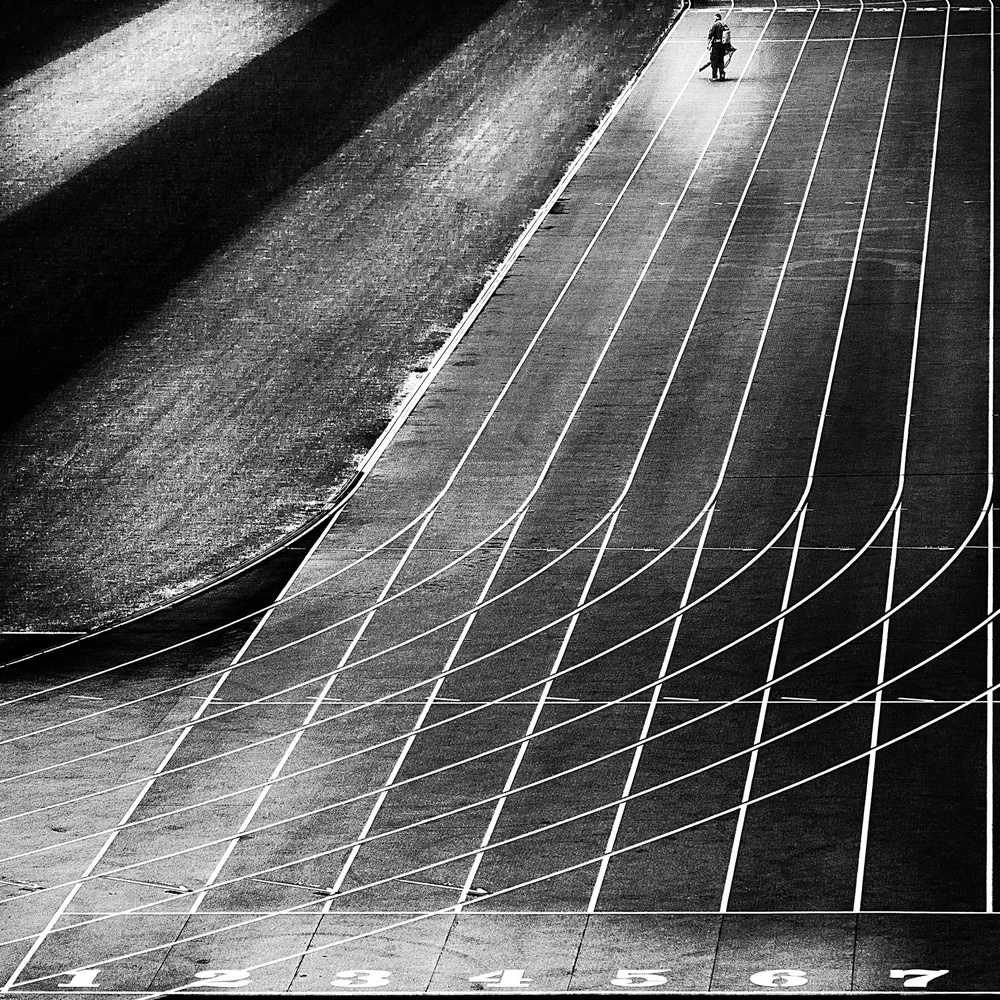 seven lanes von Franco Maffei