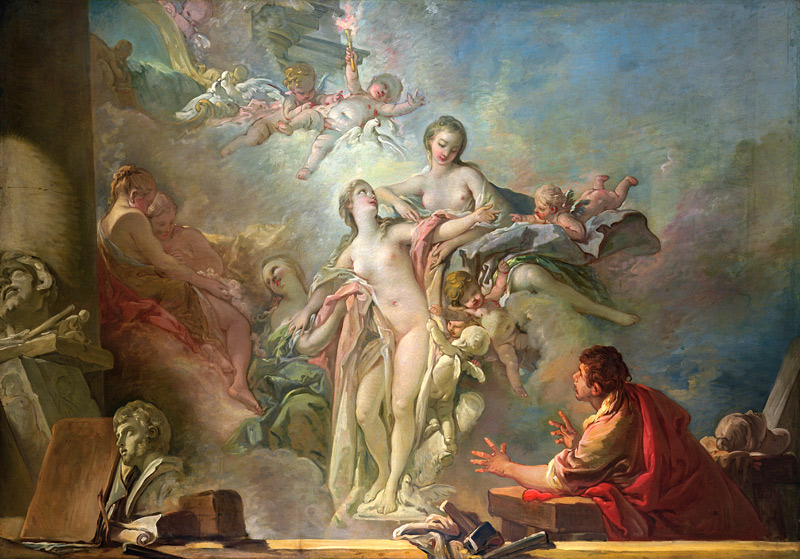 Pygmalion und Galatea von François Boucher
