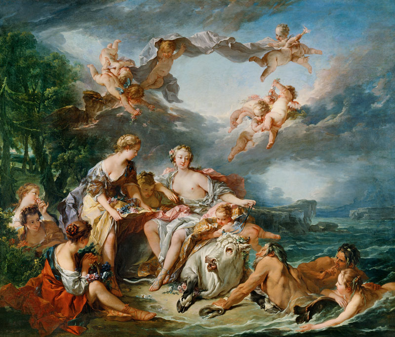 The Rape of Europa von François Boucher