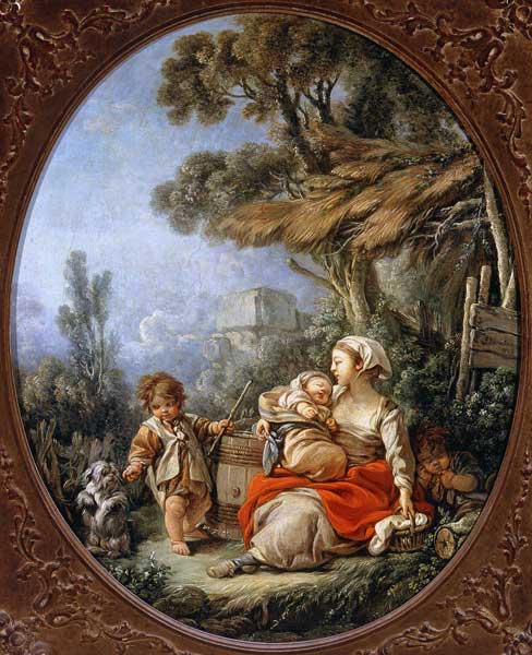 Der kleine Tanzhund von François Boucher