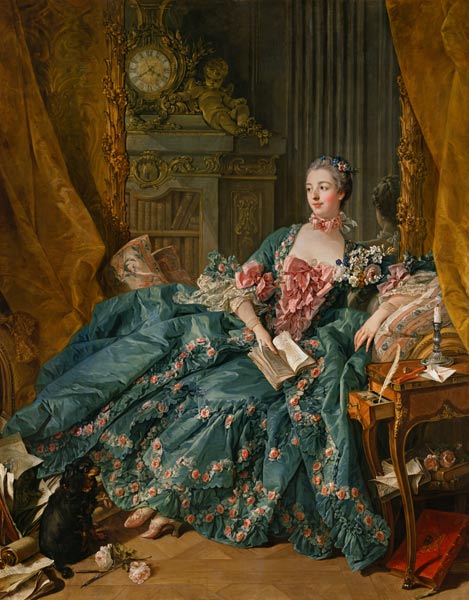 Marquise de Pompadour von François Boucher