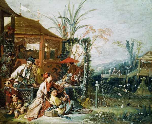 The Chinese Hunt von François Boucher