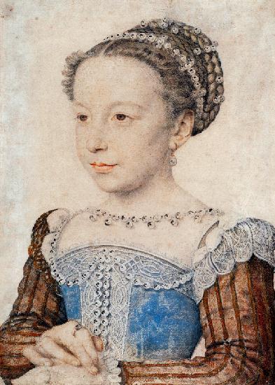 Porträt von Margarete von Valois (1553-1615)