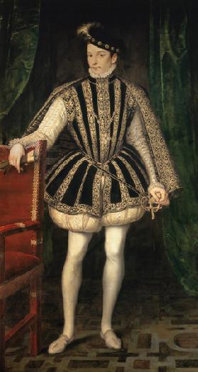 Porträt des Königs Karl IX. von Frankreich (1550-1574)