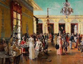 Café Frascati (Szene aus Napoleons Zeit)